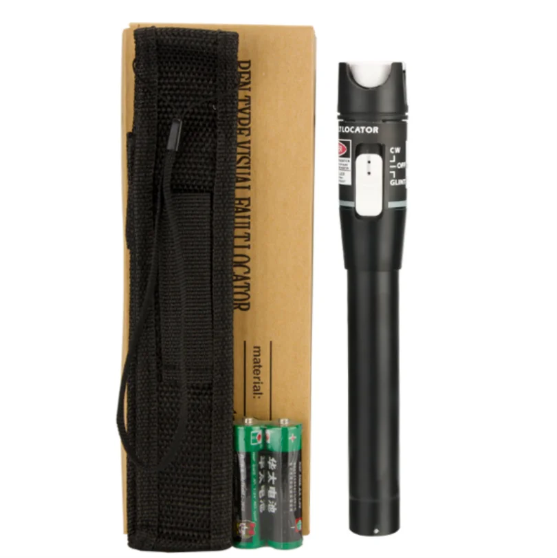 Бесплатная доставка Визуальный дефектоскоп 30 МВт оптоволоконный кабель