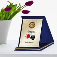 personalized the year s best %c3%bcste%c4%9fmeni navy blue plaque award