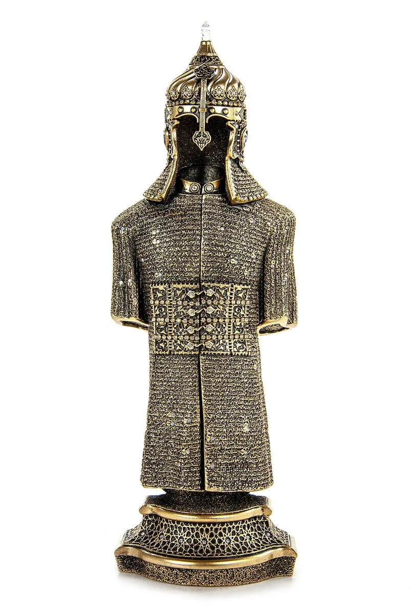 

Trinket Armor with Cevsen Prayer Decorative, Table Top Trinket(Mini Size)