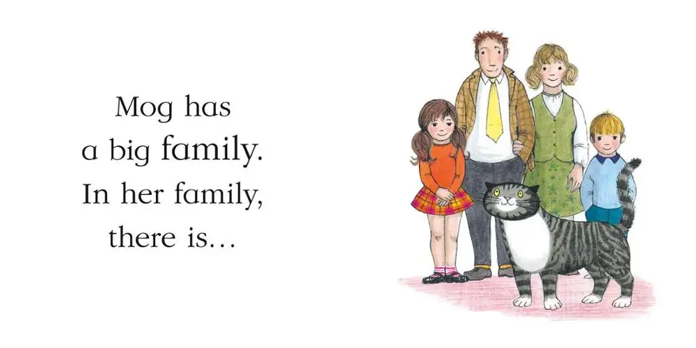 My First Mog Book детская книга для чтения в подарок детям |Чтение| |