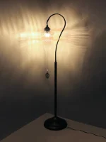 unique turkish floor lamp pyrex mid century vintage decorative standing light,turkish lamp