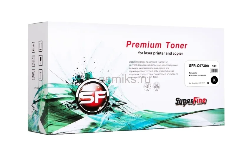Тонер картридж SuperFine SFR C9730A (black)|Картриджи с тонером| |