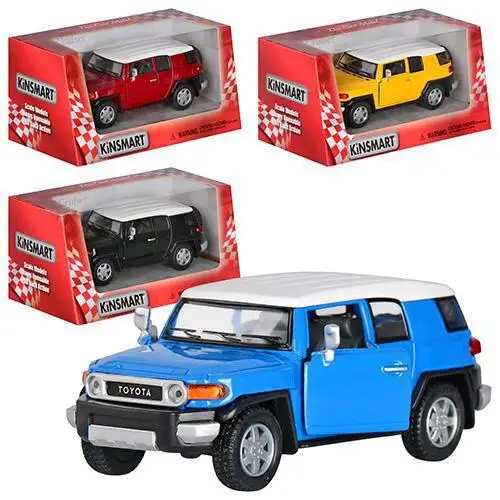 Модель машины Kinsmart Toyota FJ Cruiser инерционная 1/36 |