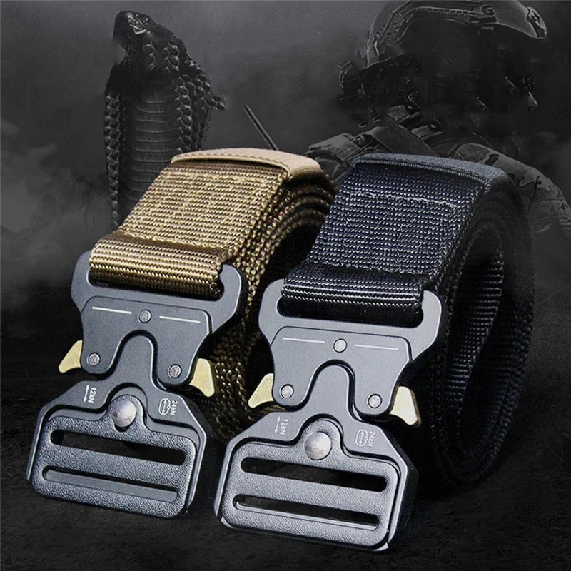 Мужской нейлоновый ремень с металлической пряжкой 4 5 см|Мужские ремни| |