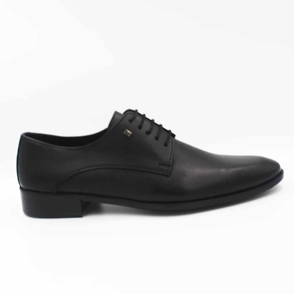 

Şahzar Marco Rossi Genuine Leather Black Lace-Up Men Classic Shoes marco 980