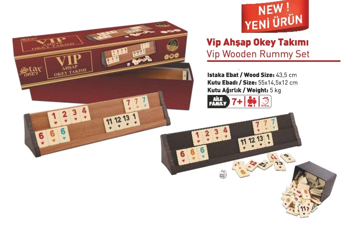 Звездный VIP деревянный набор румми лучшее качество орех натуральное дерево кии