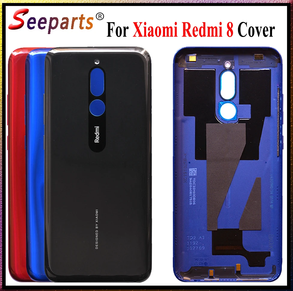 

Задняя крышка батарейного отсека для Xiaomi Redmi 8, 6,22 дюйма