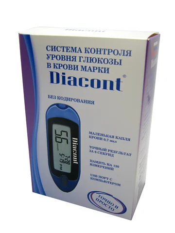Глюкометр  Diacont компакт