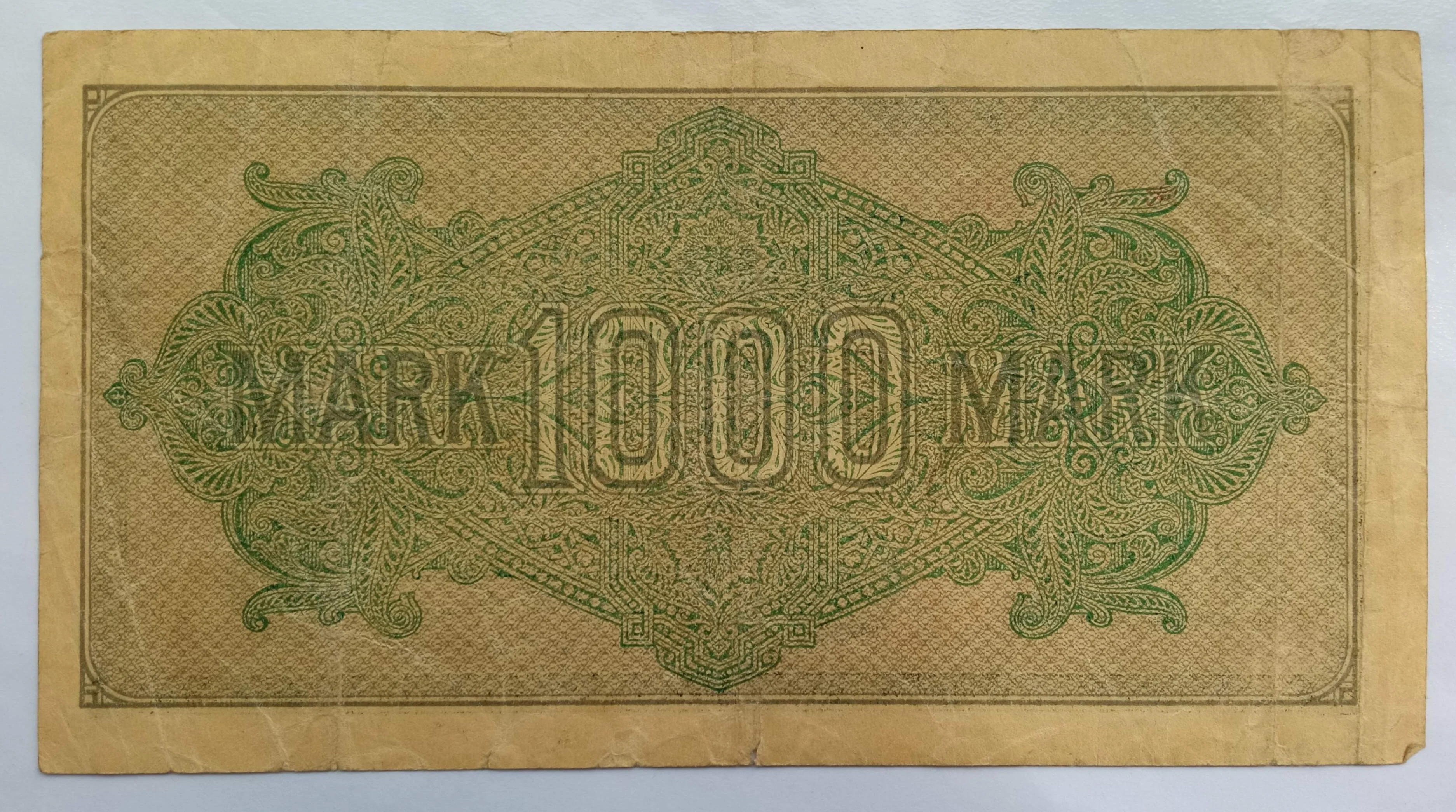 Банкнота Германия 1000 марок 1922 года |