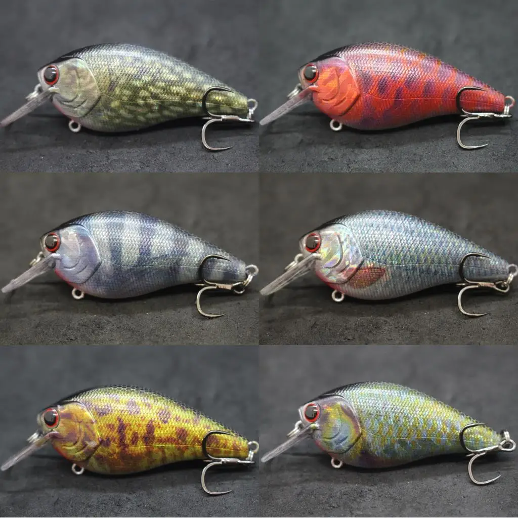 WLure квадратная приманка 8 см 14 г толстый профиль громкий звук мелководье широкая