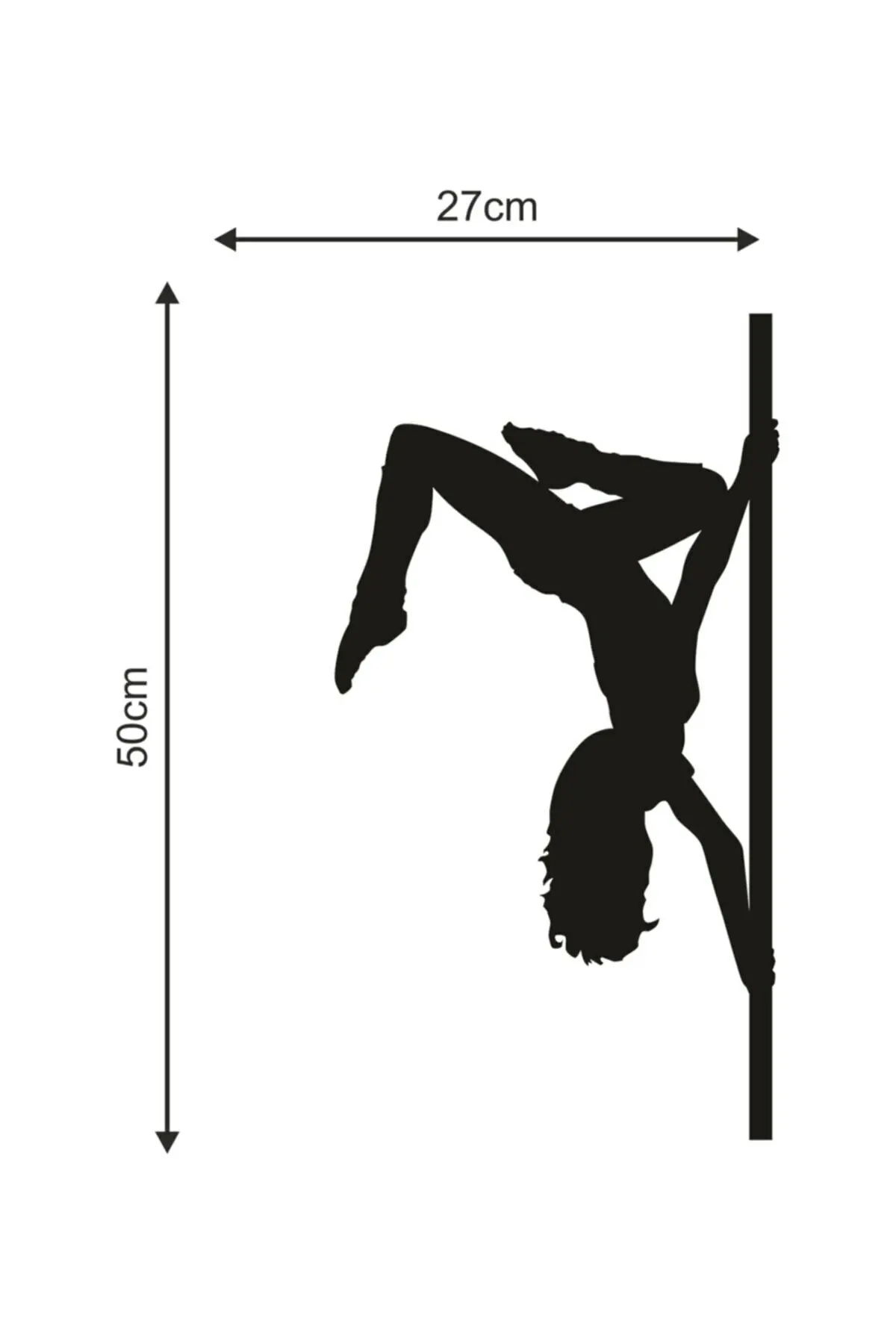 Декор для полярного танца деревянная настенная доска плакат портрет женский