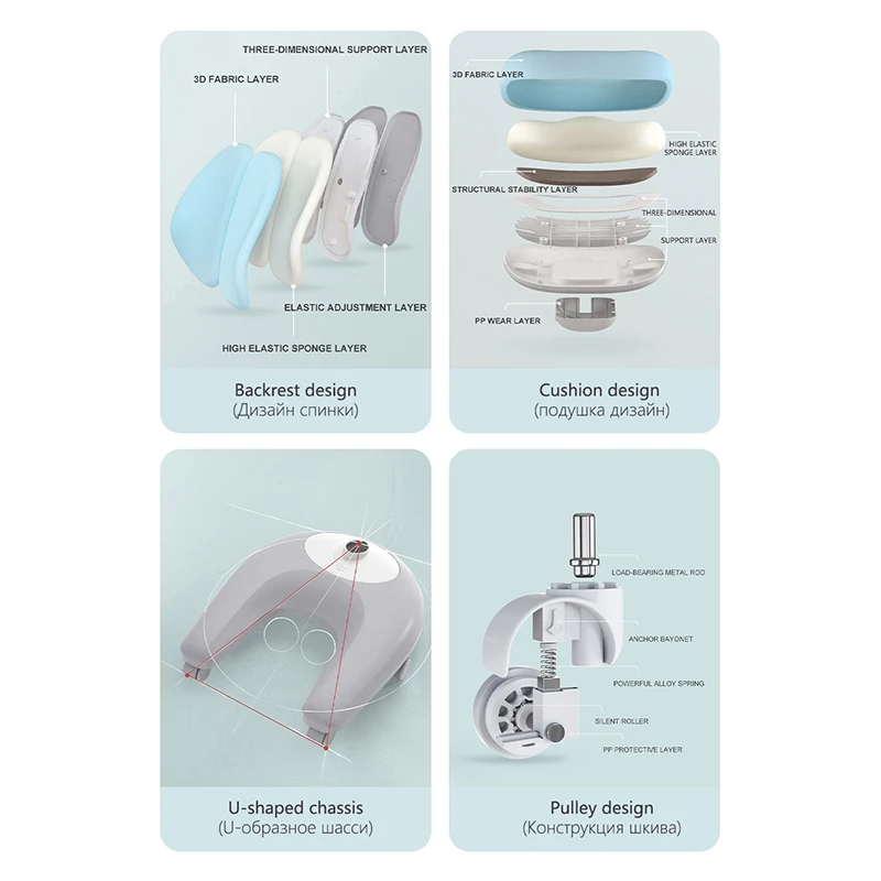 Новинка 2020 детское обучающее кресло для коррекции осанки регулируемое на руку из