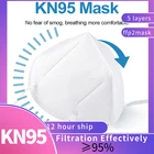 5100 шт., 5-слойные дышащие маски ffp2mask kn95 для детей