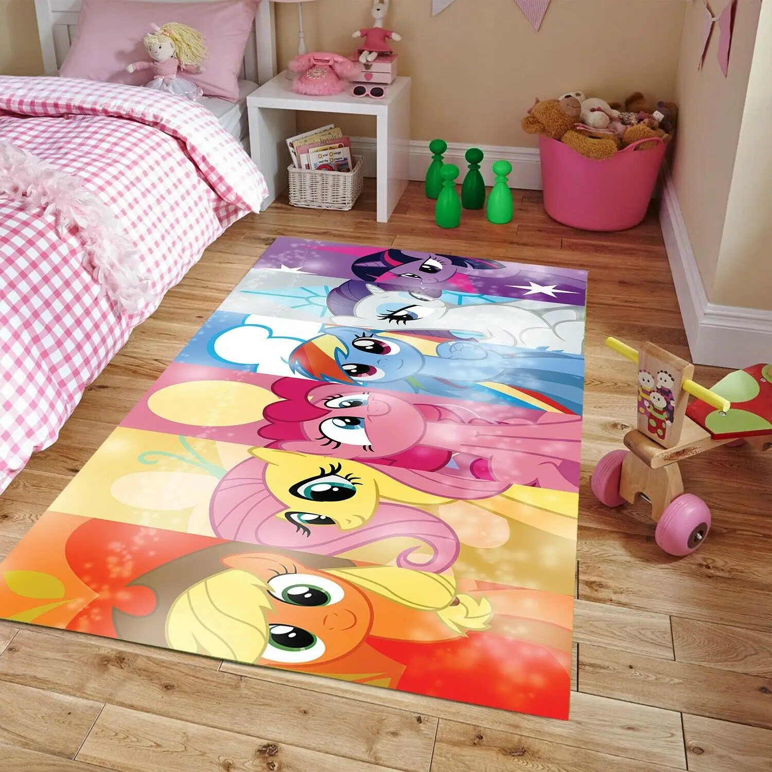 

My Little Pony Patterned Carpet ,Non Slip Floor Carpet,Teen's Carpet,Turkish Rug