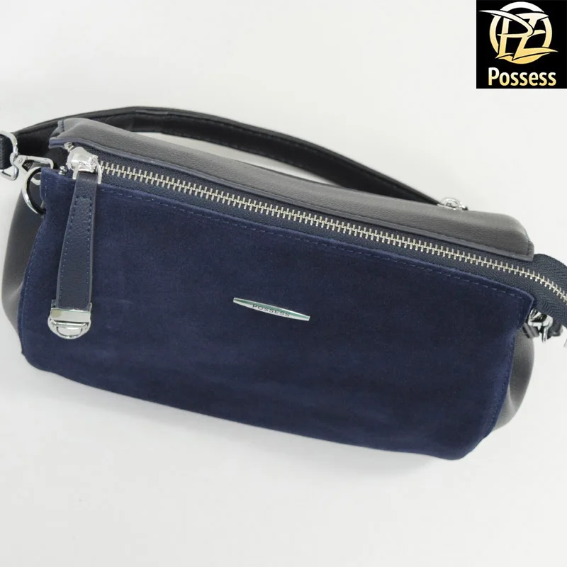 Женская сумка лицевая сторона натуральная замша POSSESS BRAND |