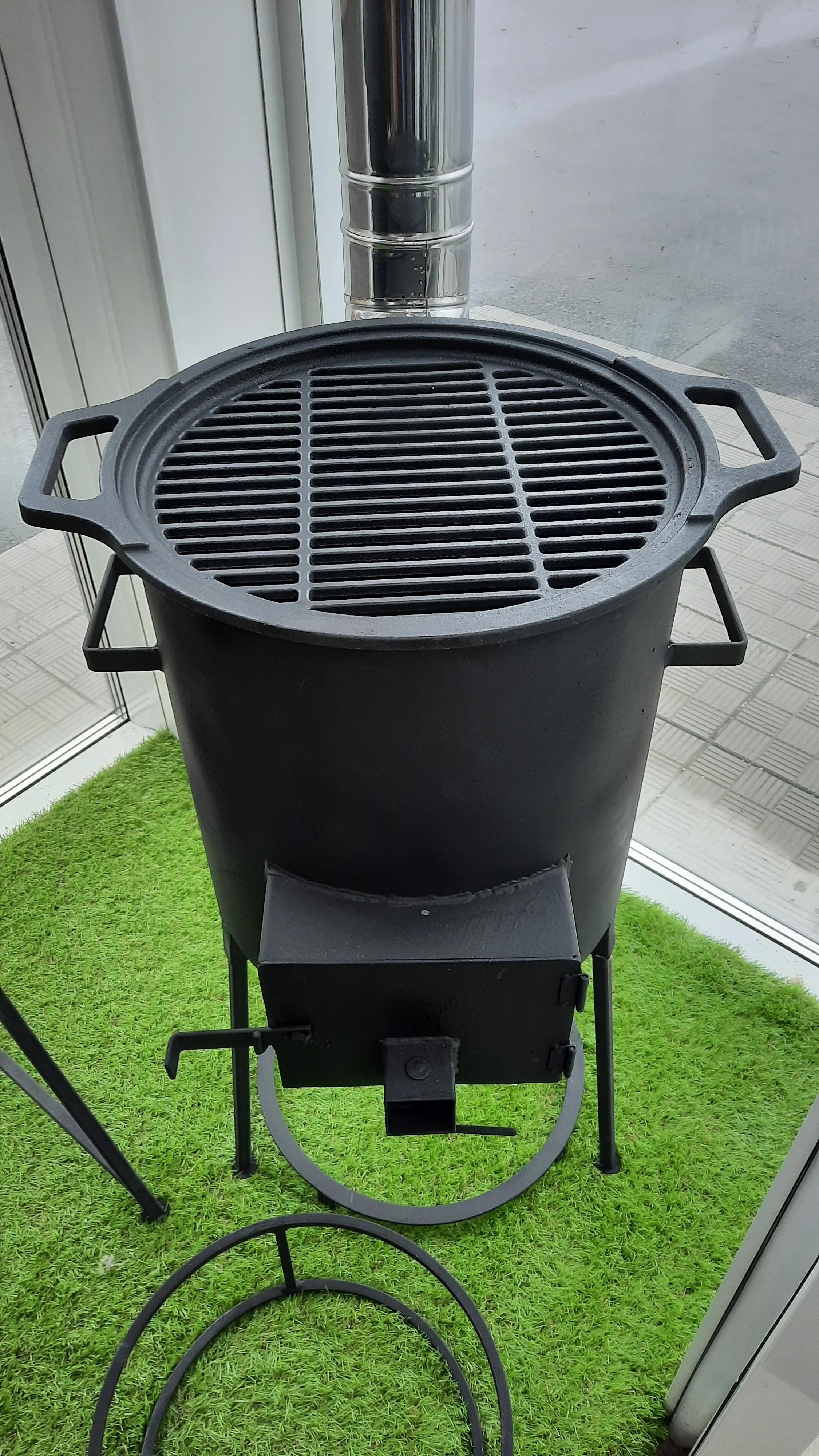 Печь для казана 8 10 12 литров СВИД | Дом и сад