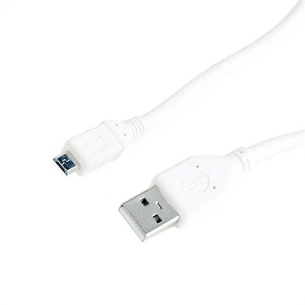 USB 2 0 A к Micro B Кабель GEMBIRD CCP mUSB2 AMBM W 0.5 (0 5 м) белый| |