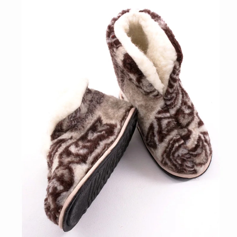Чуни из овечьей шерсти WOOLLAMB "АНТАРКТИДА" домашняя обувь чуни домашние