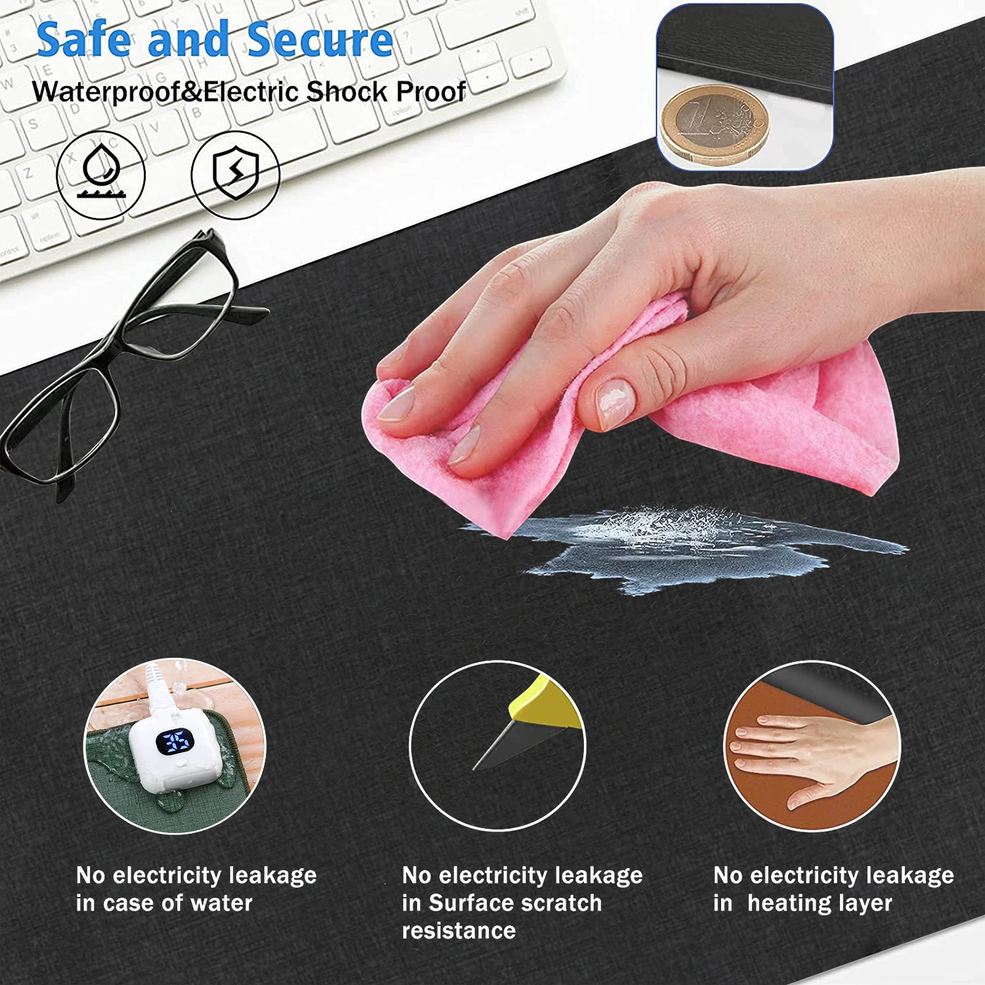 Нагревательный коврик водонепроницаемый с отображением температуры | Дом и сад