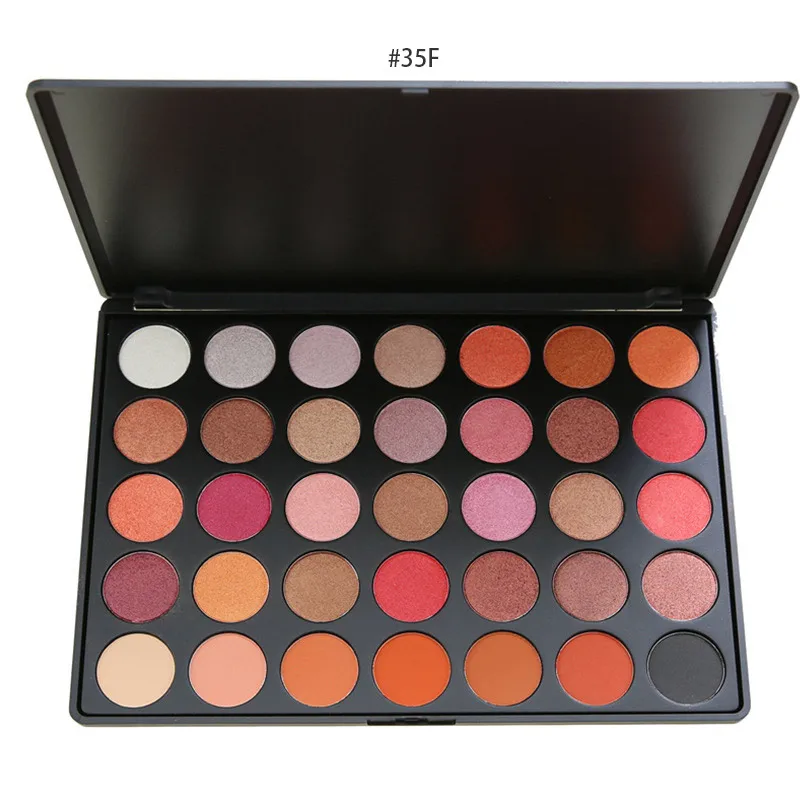 

35 Color Cocmetic Set Eyeshadow Palette Pigmented Charming Matte Pearl Light Professional Glitter Makeup Beauty