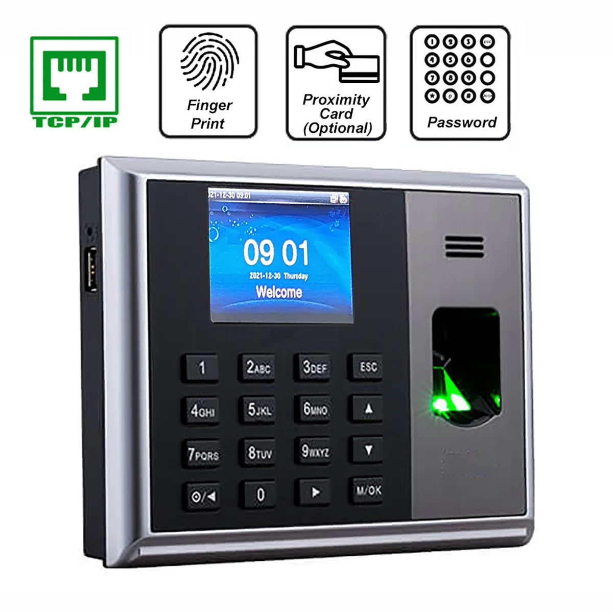 

Система биометрического учета отпечатков пальцев S30 Tcp/ip