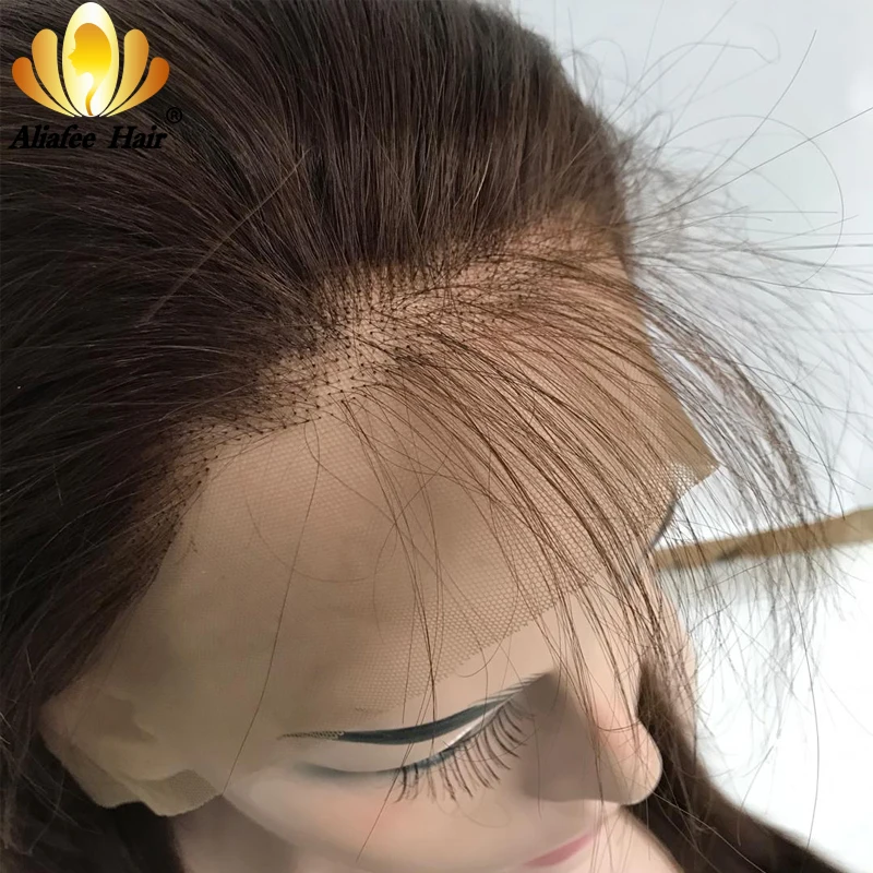 #2 Цветной 13x4 Синтетические волосы на кружеве парики из натуральных волос