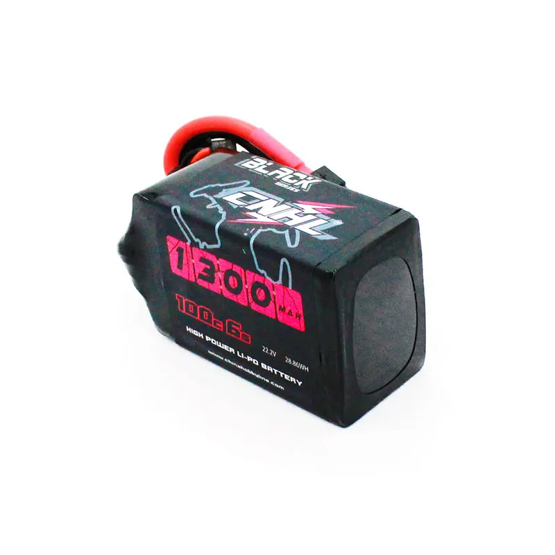 2 единицы CNHL черная серия 1300mAh 6S 22,2 V 100C Lipo аккумулятор с вилкой XT60 для RC грузовик самолет FPV