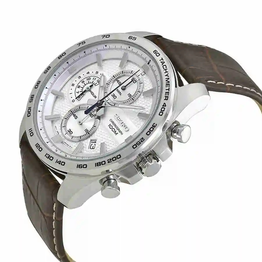 SEIKO Chronograph White Dial SSB263P1 |