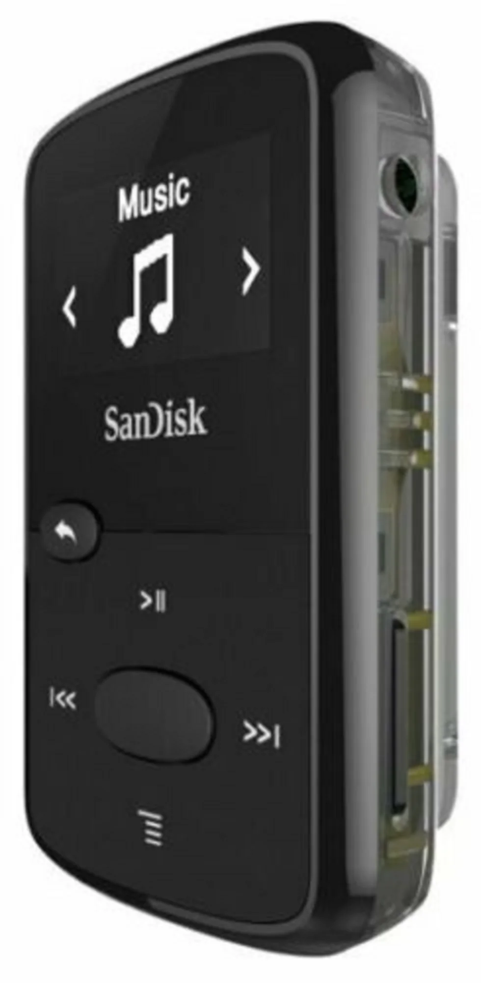 Новинка чёрный MP3-плеер SanDisk Sansa Clip Jam 8 ГБ FM-радио музыкальный разъем USB MicroSD |