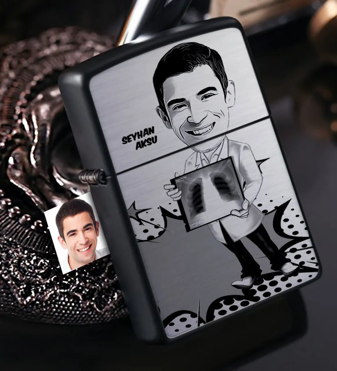 Персонализированные г н радиология специалист карикатура бензина черный