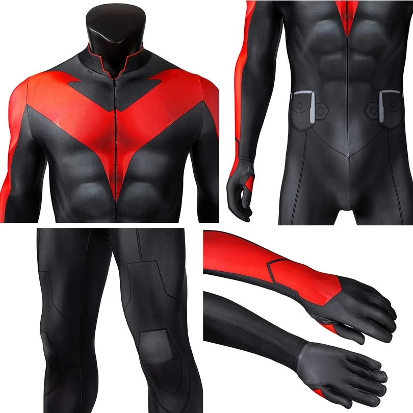 Костюм супергероя из фильма летучая мышь костюм джудаса для косплея комбинезон