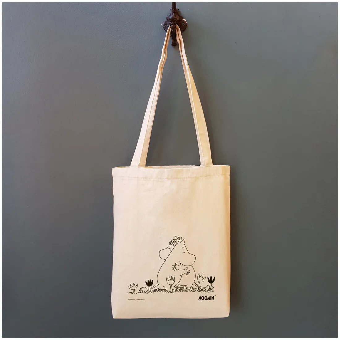 Холщовая сумка-тоут шопер Муми-тролли tote bag MOOMIN Подписные издания 1106490 |