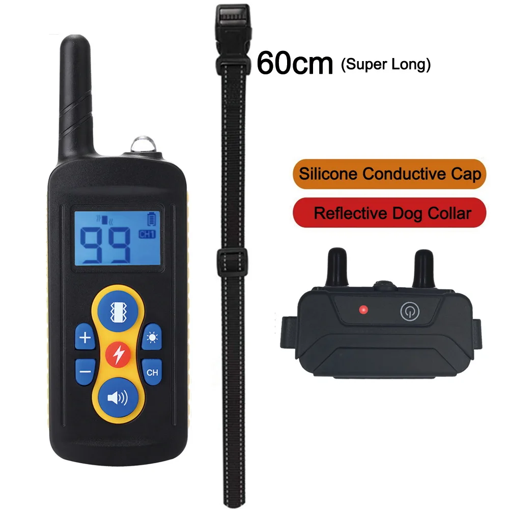 Водонепроницаемый Светоотражающий ошейник для дрессировки собак с