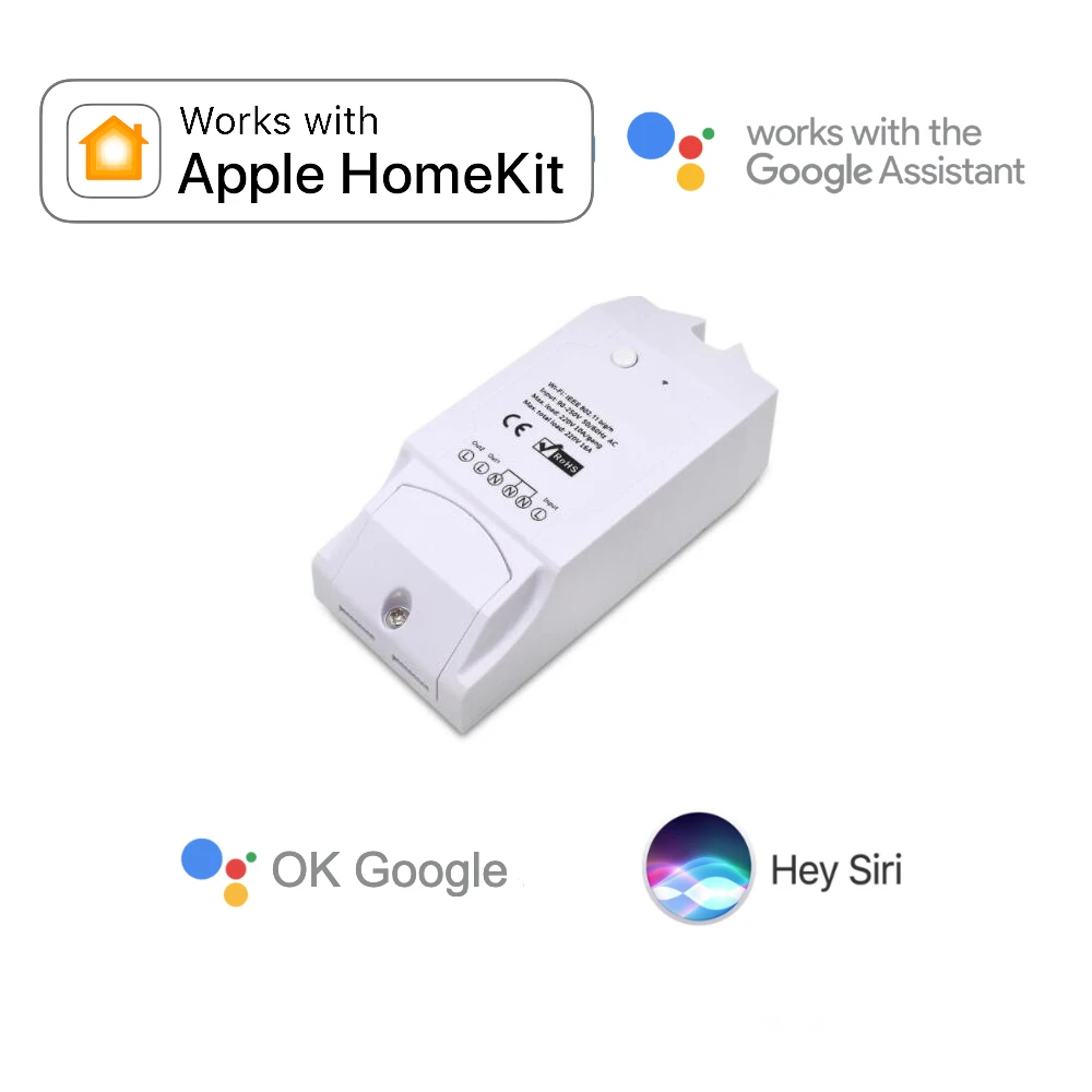 Apple HomeKit роликовый затвор для штор умный дом Wi Fi переключатель 2 реле Siri Google Assistant