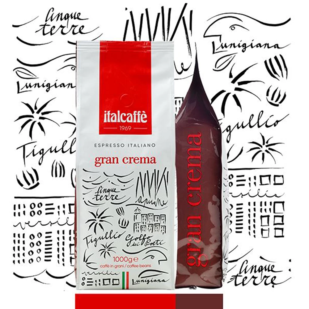 Кофе в зернах ITALCAFFE Gran Crema (1 кг) | Продукты