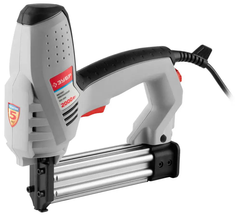 Пистолет скобозабивной 2000 Вт ЗУБР ЗСП-2000 | Инструменты
