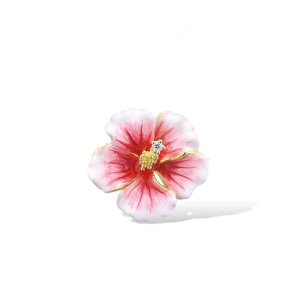 

Gorgeous Pink Flower Pendant