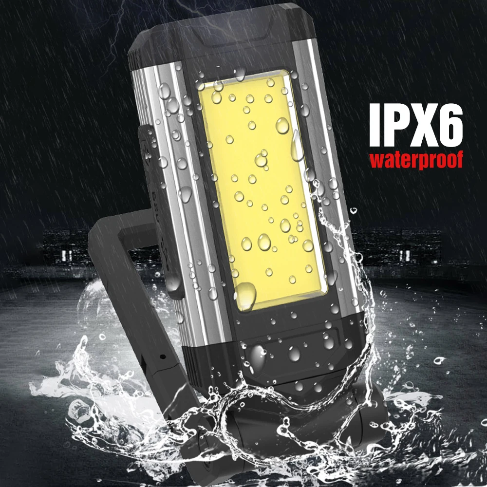 

Tent Lamp Camping Lights Outdoor Tool Torch COB LED Work Light Hiking Travel Flashlight