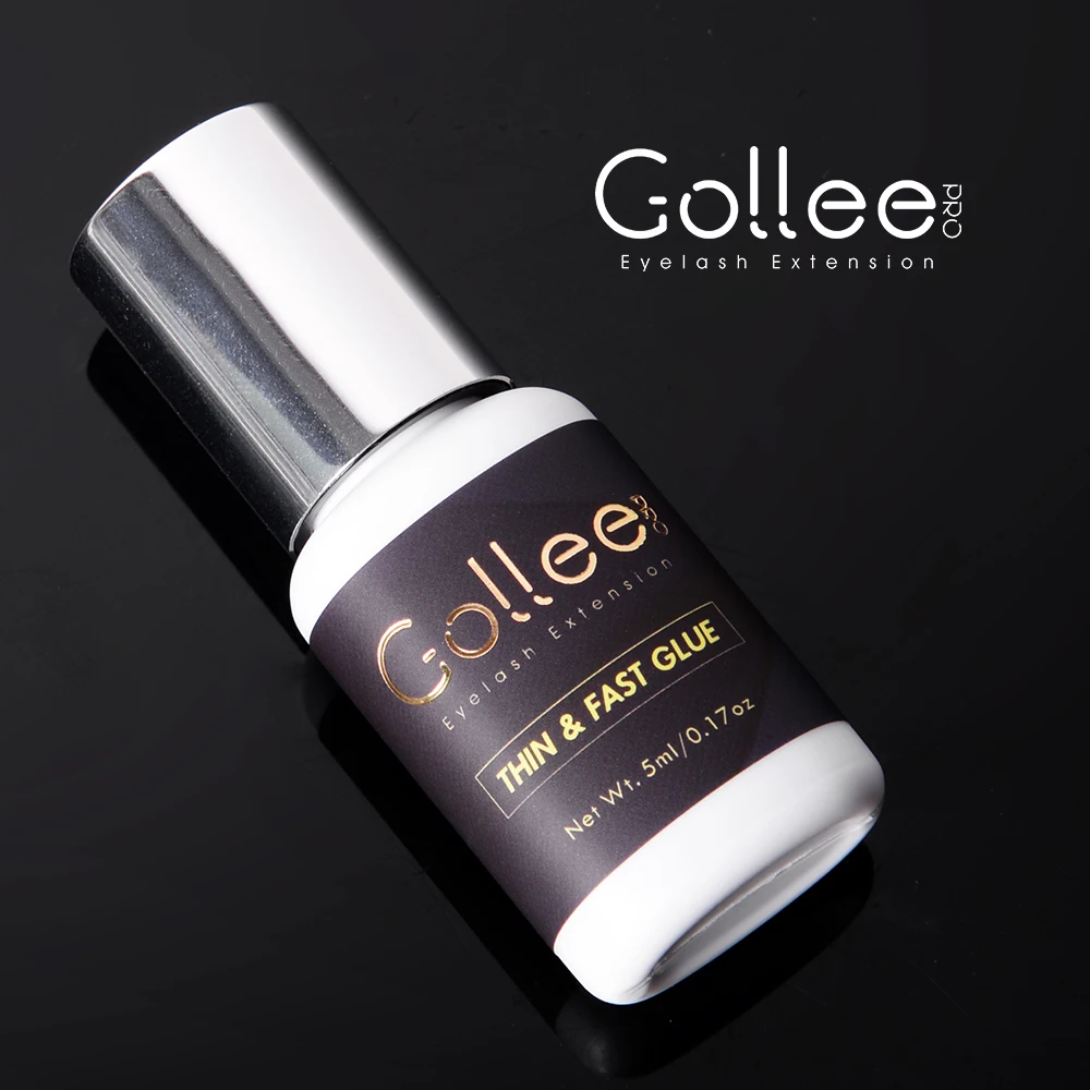Клей для наращивания ресниц Gollee 5 мл/10 мл 1s клей индивидуальный удержания 6-8