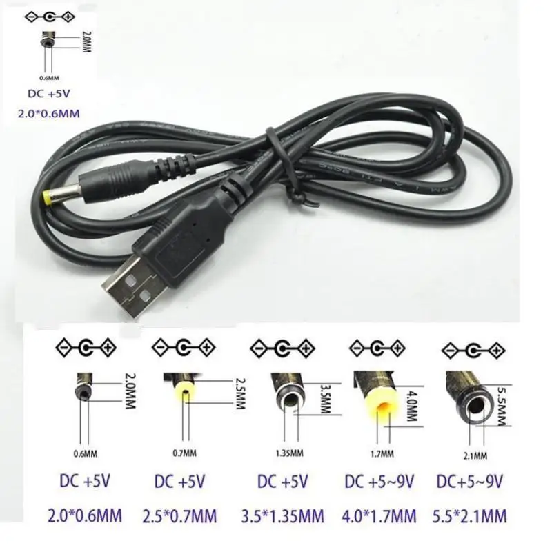 Порт USB для 2 0*0 6 мм 5*0 7 3 5*1 35 4 0*1 5 5*2 1 В DC бочка разъем кабеля питания | Компьютеры и