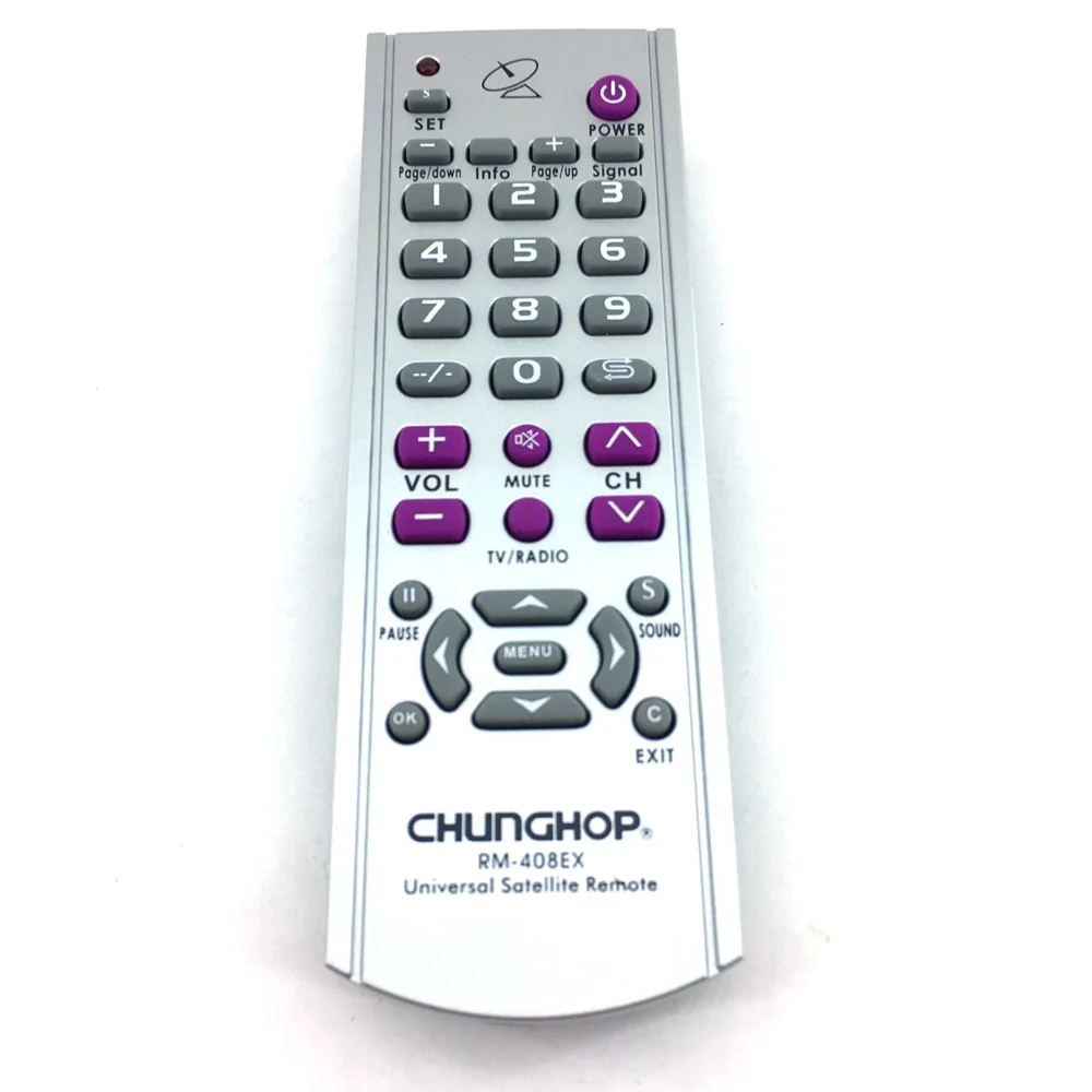 Пульт дистанционного управления универсальный CHUNGHOP RM-408EX [SAT] | Электроника