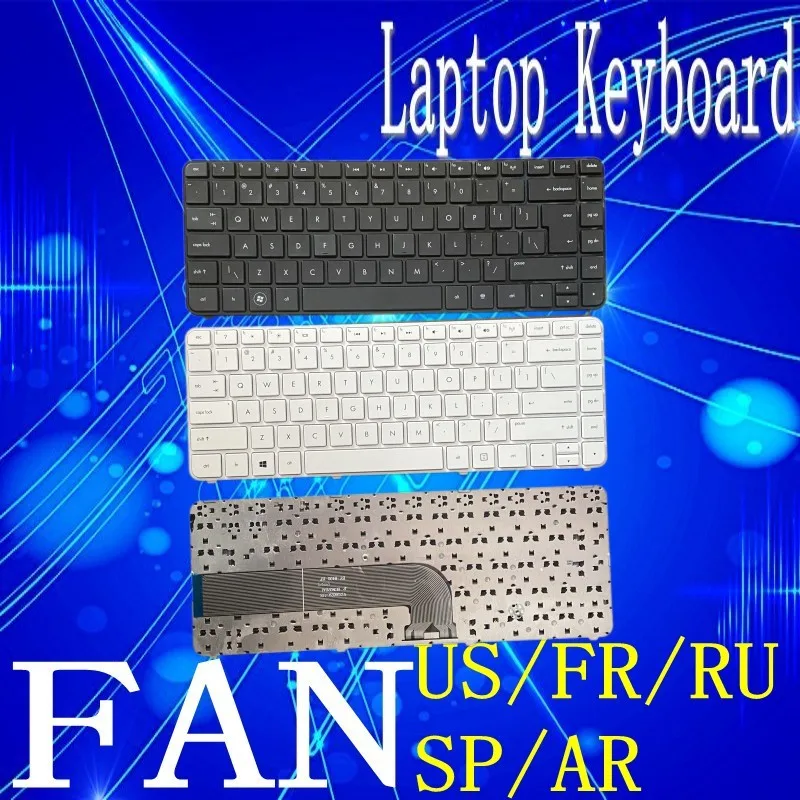 

laptop keyboard for HP envy DV4-5000 5, 2302tx 5125, 5317, 5314tx notebook
