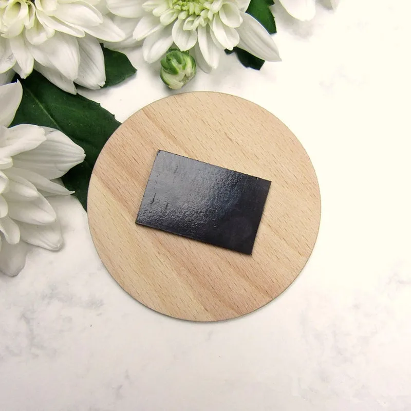 Деревянный магнитный цветочный венок на заказ круглые магниты для сохранения