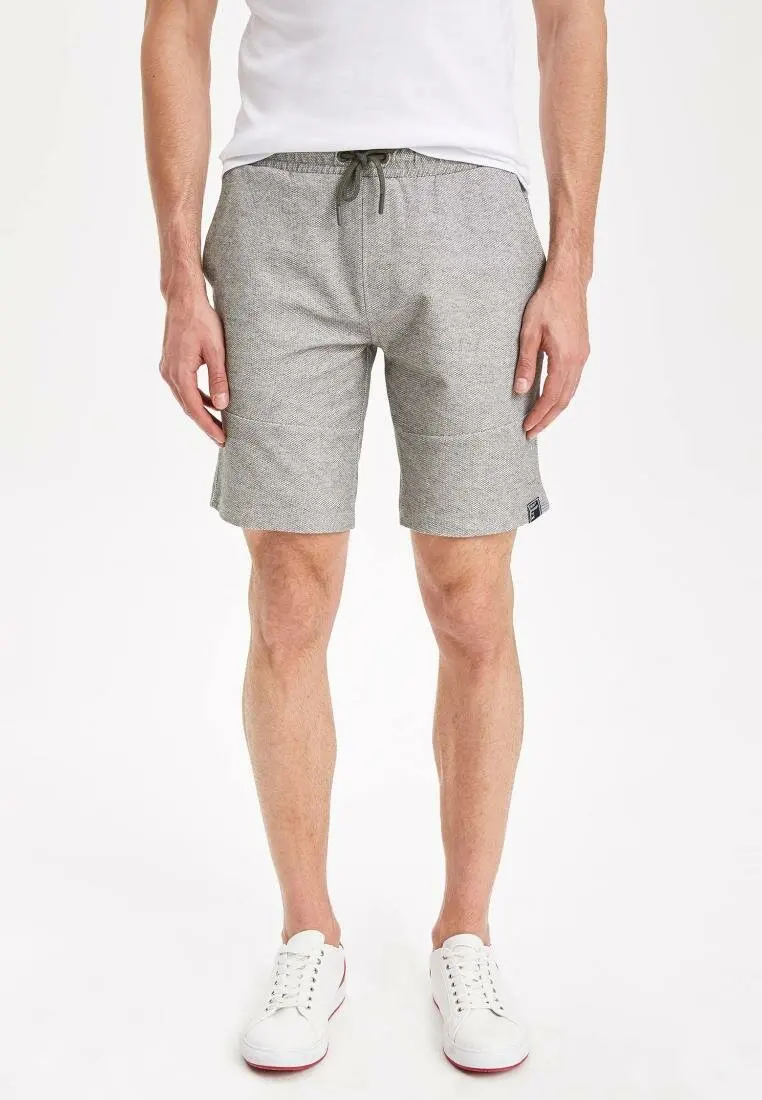 Дефакто Модные мужские короткие штаны Высокое качество Мужские повседневные