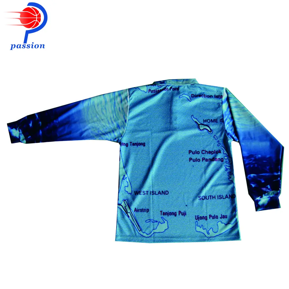 Большая рыба популярные австралийские рубашки для рыбалки с сублимированным