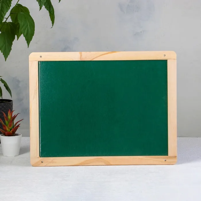 Board magnetic double-sided 'премиум'дерево 49 5X38 5x1 5 cm | Спорт и развлечения