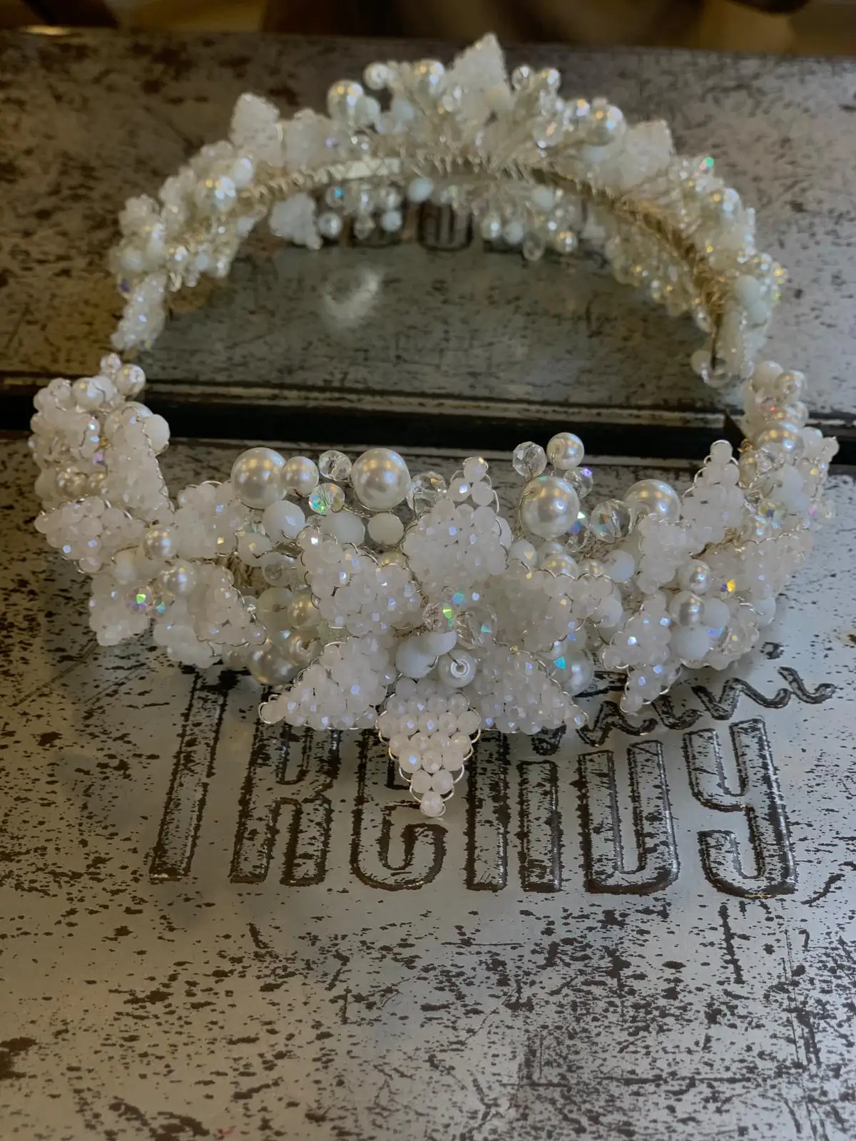 

Wedding Special occasions crown bridal headpiece Women 2021 Summer Winter crystal beaded queen crown princess wedding hair super jewelry band