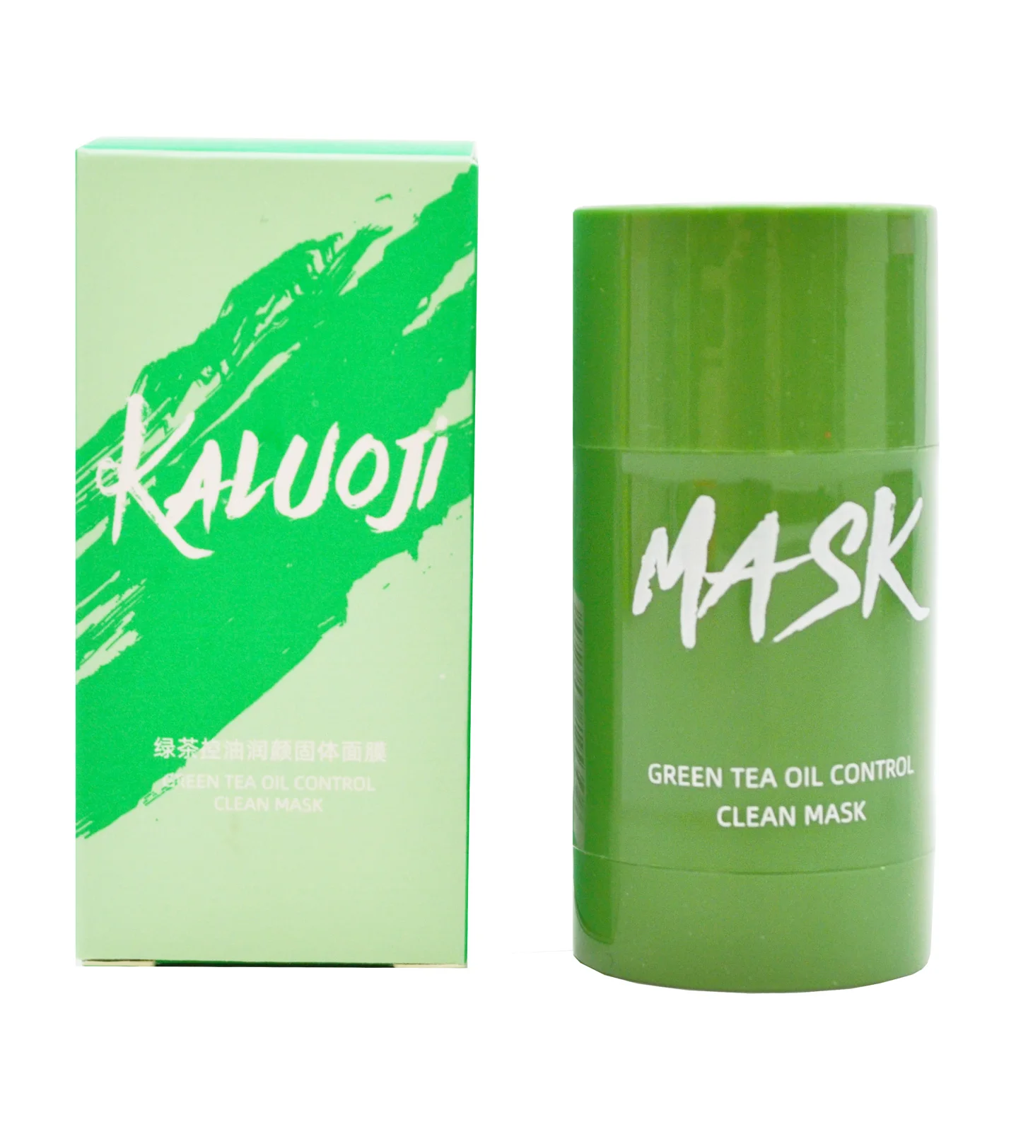 KALUOJI Глиняная маска стик с экстрактом Зеленого Чая Green Tea Oil Control Clean Mask 40 гр
