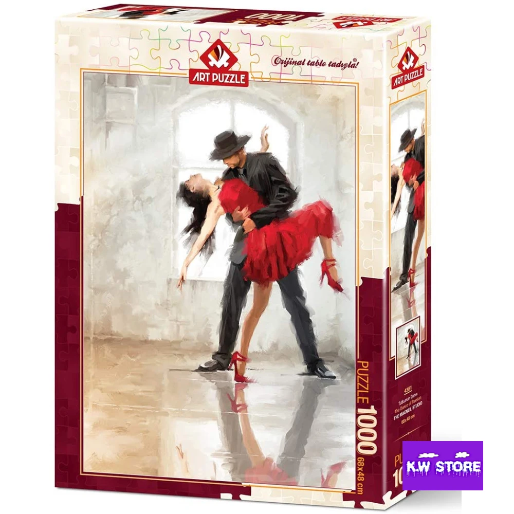 

Art Puzzle Dance of Passion 1000 Piece Panorama Original and Quality Adult Intelligence Enhancing Board Games