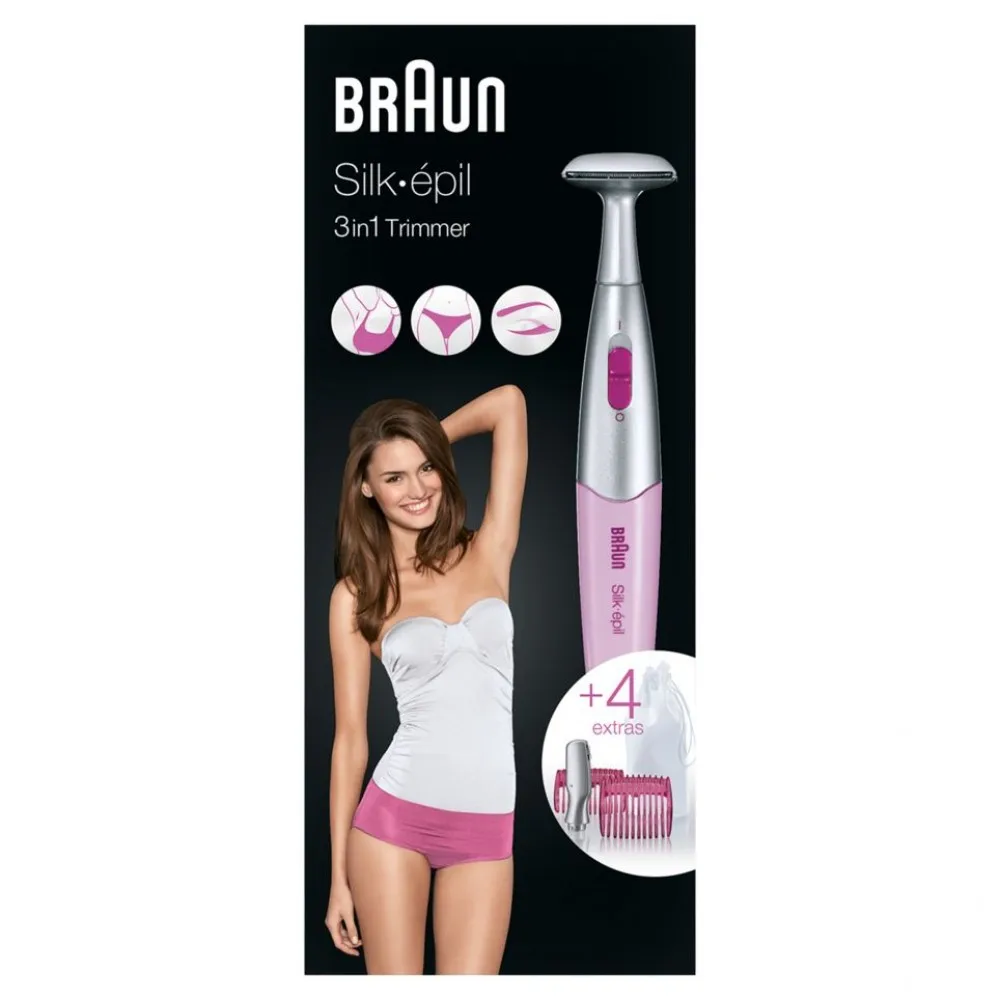 Стайлер для зоны бикини Braun Silk-epil FG 1103 Rose | Бытовая техника